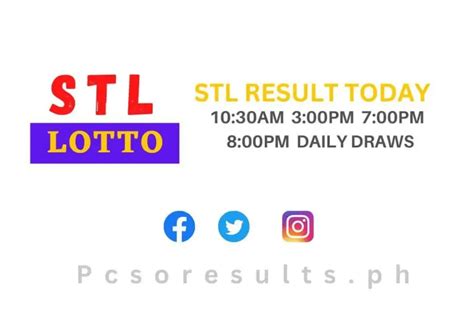 stl result 8:00 p.m.